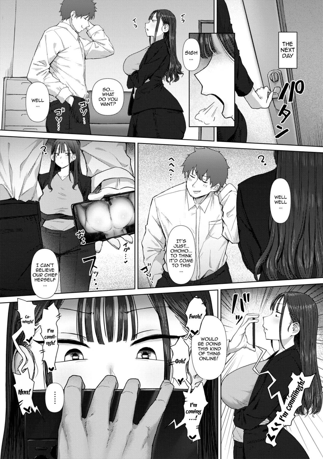Hentai Manga Comic-I, A Guy Who Tells Women Apart By Their Asses, Got Blackmail On My Superior At Work-Read-8